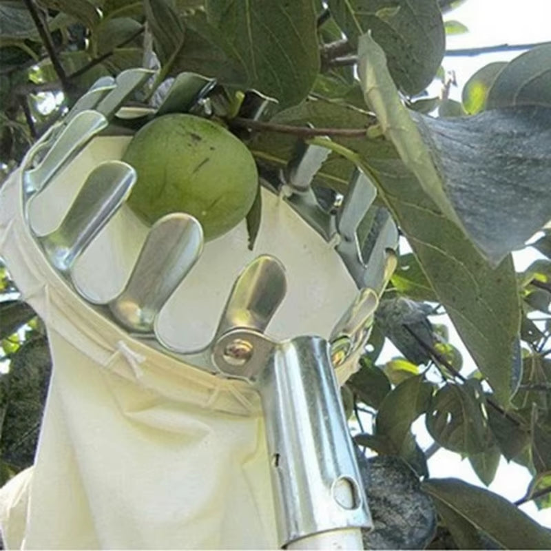 Metal Fruit Picker Orchard Gardening Apple Peach High Tree Picking Tools Fruit Catcher Collector Gardening Toolsgardening Tools