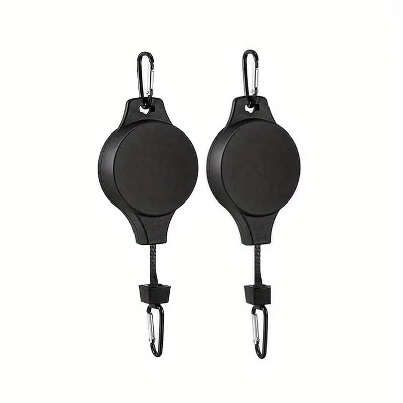 Elevate Your Garden with 1/2/3/4Pcs Retractable Plant Hook Pulley - Effortlessly Hang Flower Baskets and Pots!